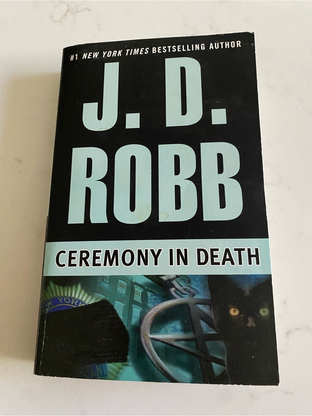 JD Robb Ceremony in Death Book 5 of Series Paperback Fiction
